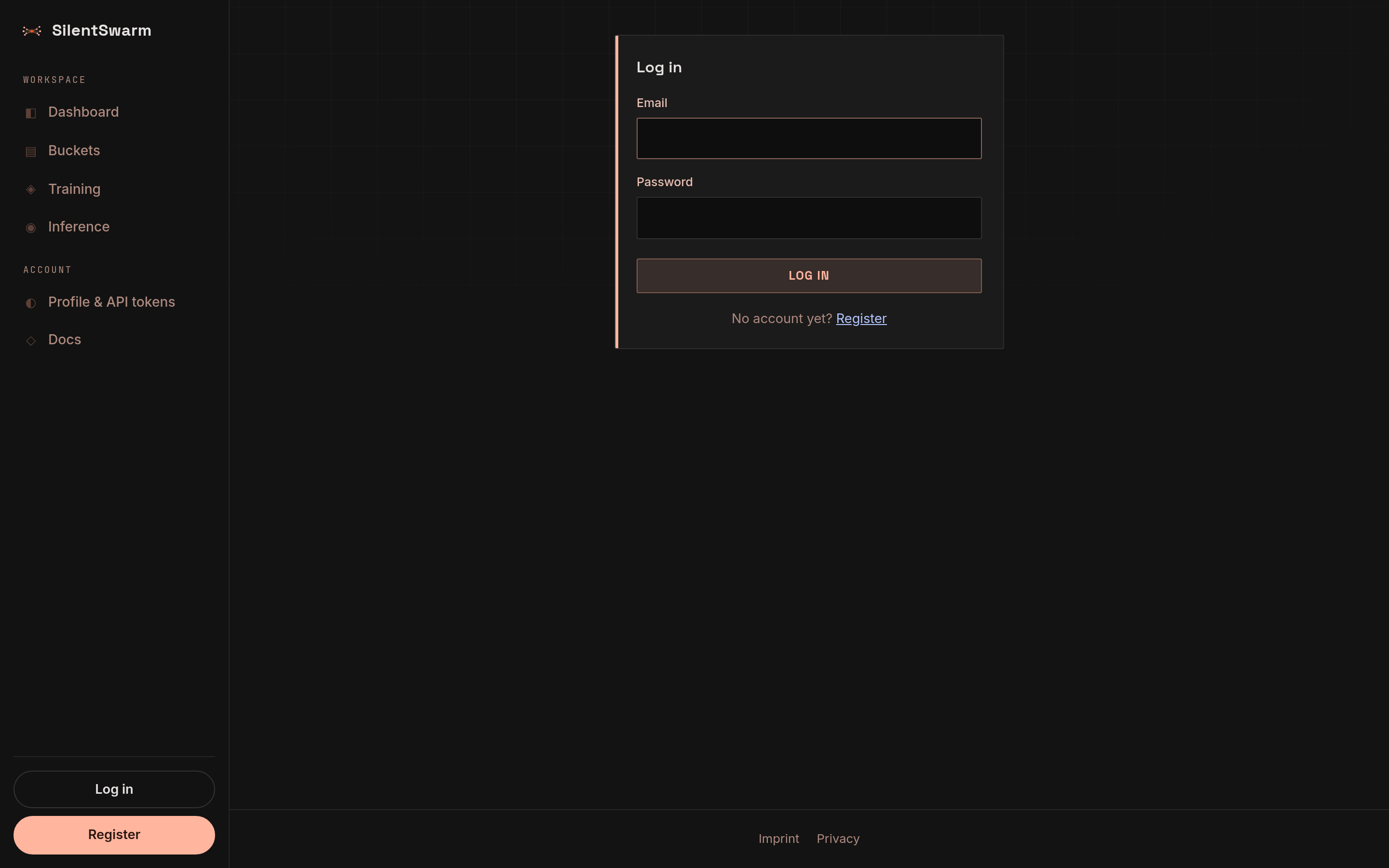 Login form